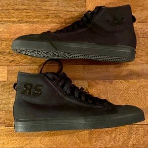 Adidas by Raf Simons Spirit Canvas High Top Shoes